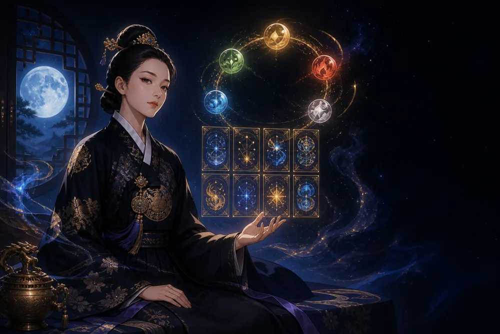 乙 을목 일간 — 바위를 감아 오르는 덩굴